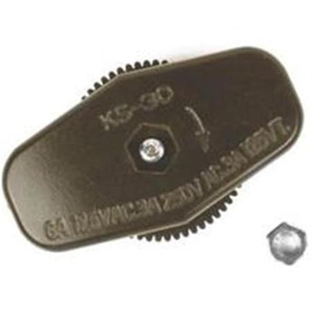 Jandorf Jandorf Specialty Hardw Switch Lamp Cord Feed Thru Brn 60180 3404027